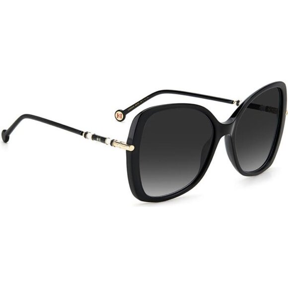 Carolina Herrera Accessories - CAROLINA HERRERA BLACK 55mm Gradient Square Sunglasses